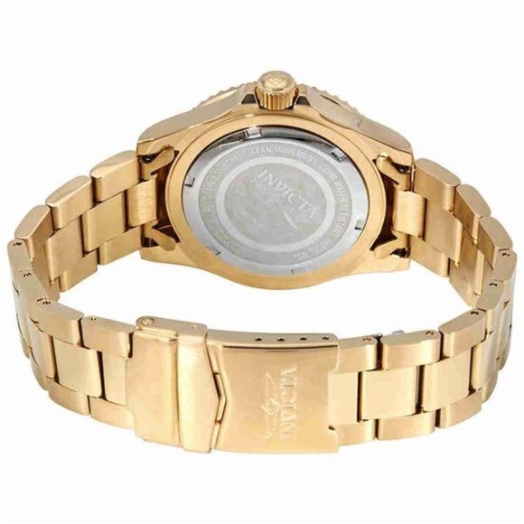 Invicta Pro Diver Gold-tone Black Dial 40 mm Men's Watch - Picture 3 of 3